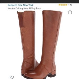 Kenneth Cole Leighton Riding Boots 6.5 GUC